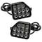 Oracle Lighting Bumper Mount Set Of 2 Clear Bulb Black Housing 11 Watt 1000 Lumens 5874-504 - alternate 5